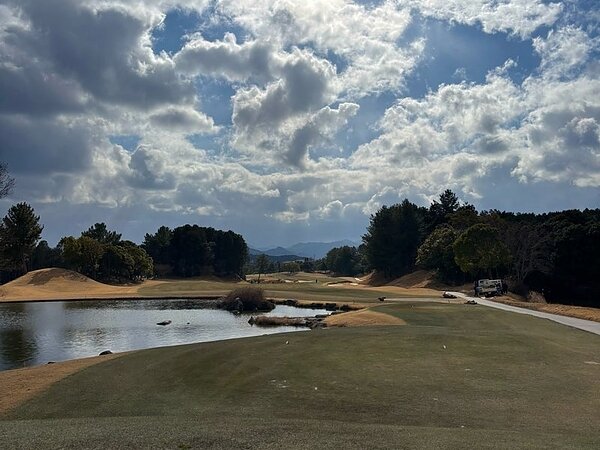 BOSSの代打でラウンドへ⛳️の画像