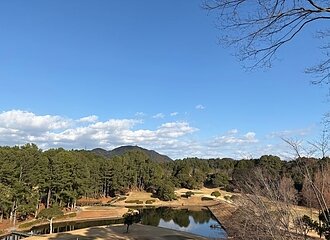 冬晴れで若宮ゴルフ⛳のイメージ