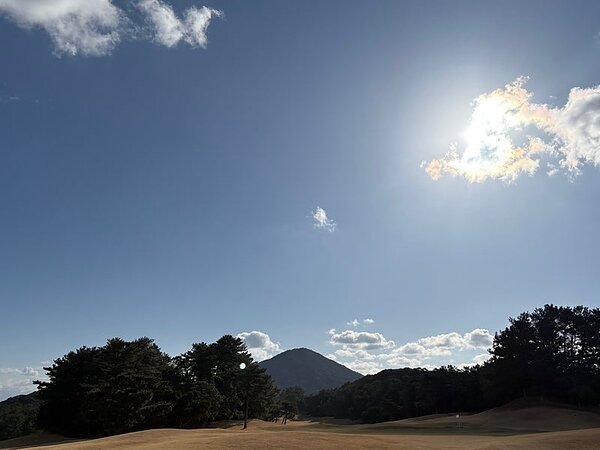 寒風の中でバトルロイヤル⛳の画像